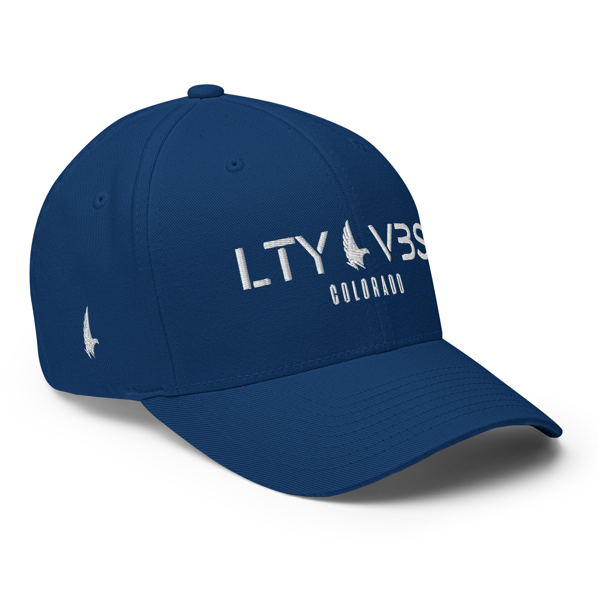 Loyalty Era Colorado Fitted Hat Blue White Fitted - Loyalty Vibes