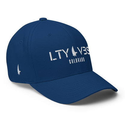 Loyalty Era Colorado Fitted Hat Blue White Fitted - Loyalty Vibes
