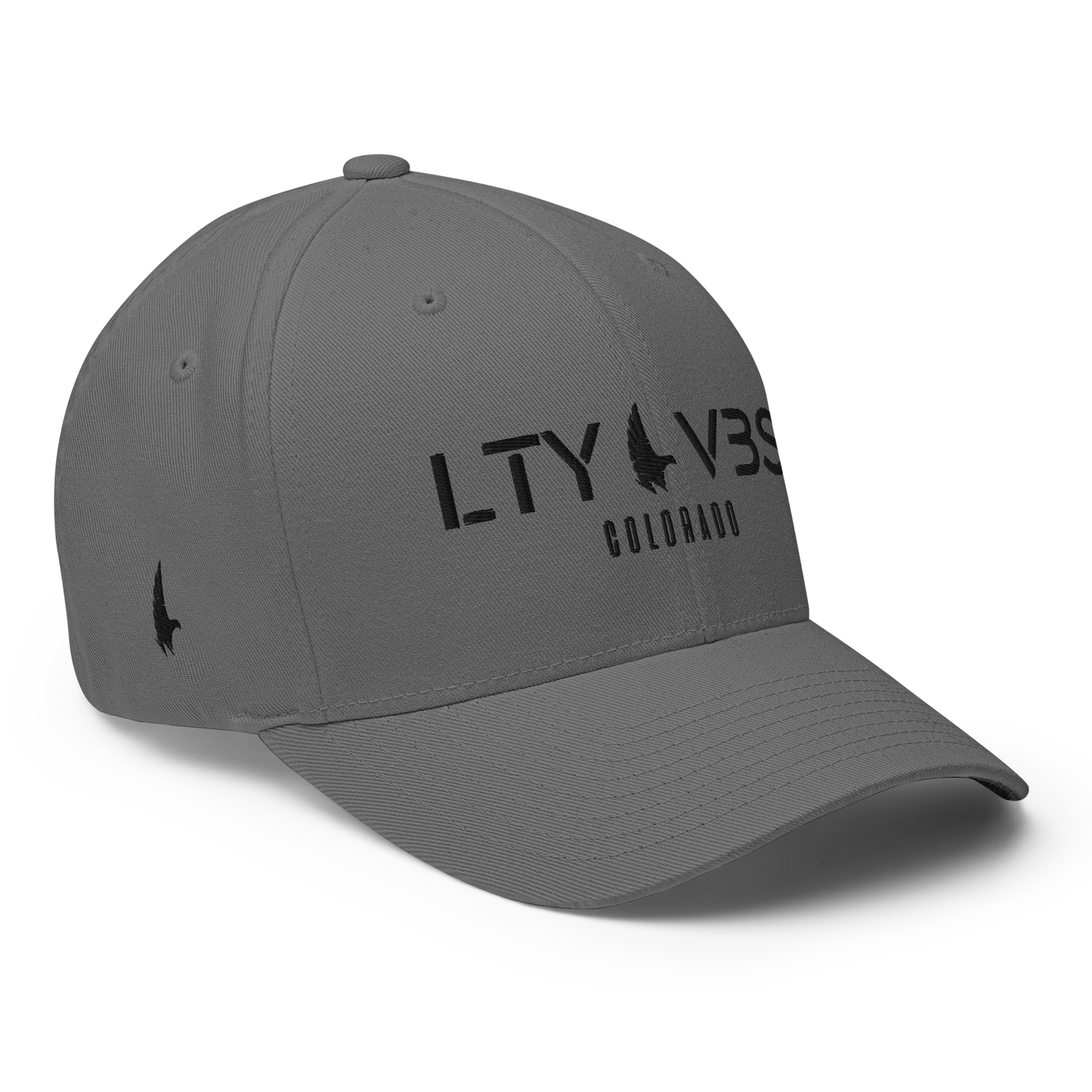 Loyalty Era Colorado Fitted Hat Gray Black Fitted - Loyalty Vibes