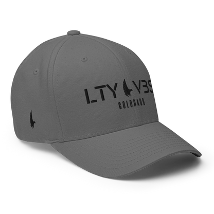 Loyalty Era Colorado Fitted Hat Gray Black Fitted - Loyalty Vibes