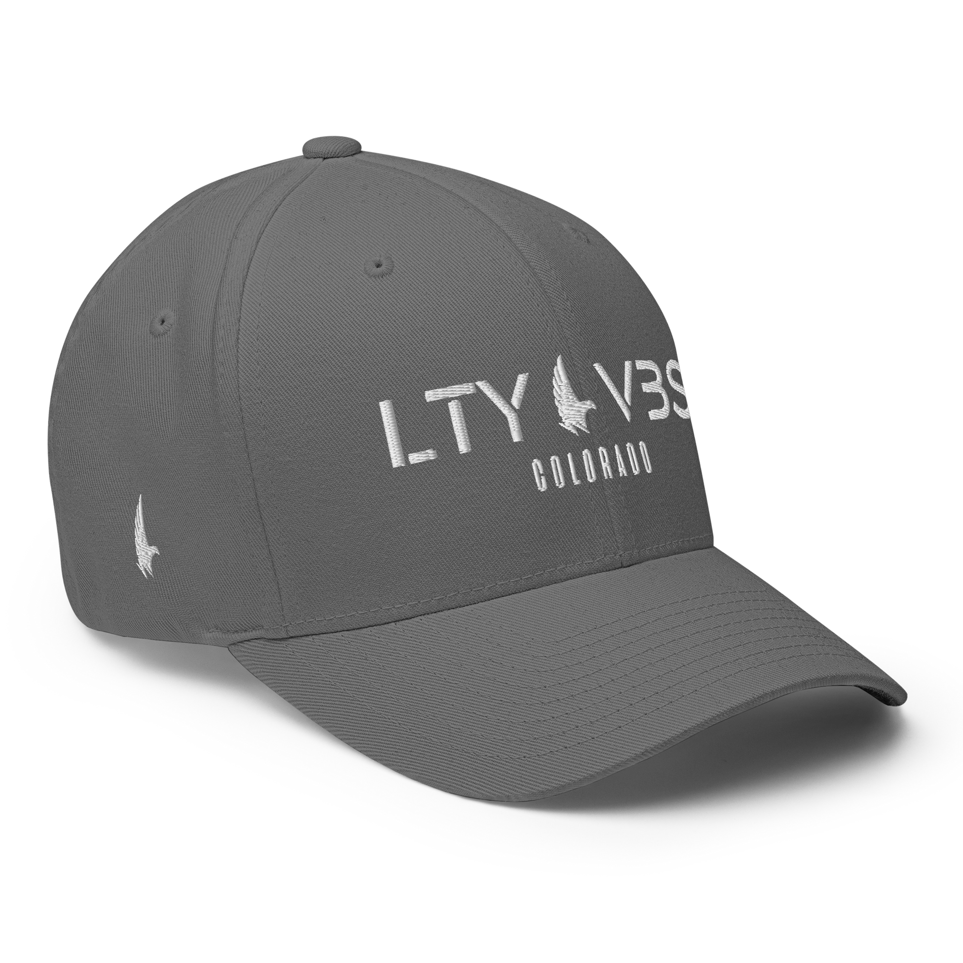 Loyalty Era Colorado Fitted Hat Gray White Fitted - Loyalty Vibes