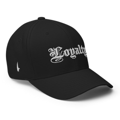 Loyalty Fitted Hat Black - Loyalty Vibes