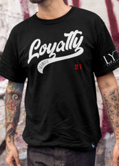 Loyalty Force Graphic Tee Black - Loyalty Vibes