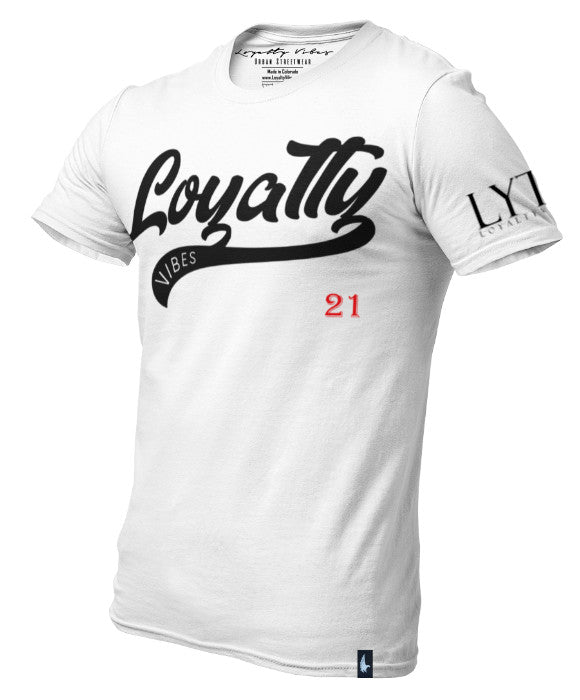 Loyalty Force Graphic Tee - White - Loyalty Vibes