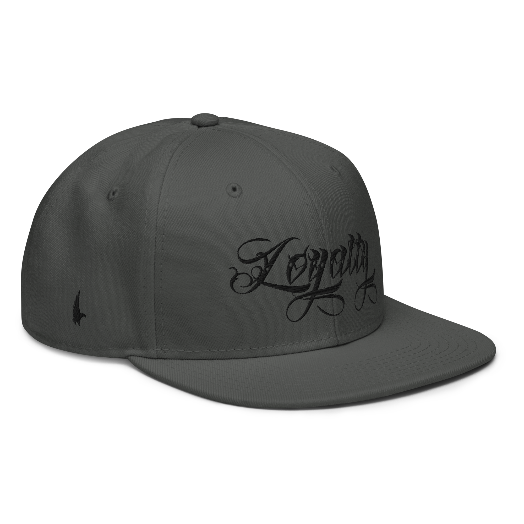 Loyalty Ice Snapback Hat - Charcoal Gray / Black OS - Loyalty Vibes