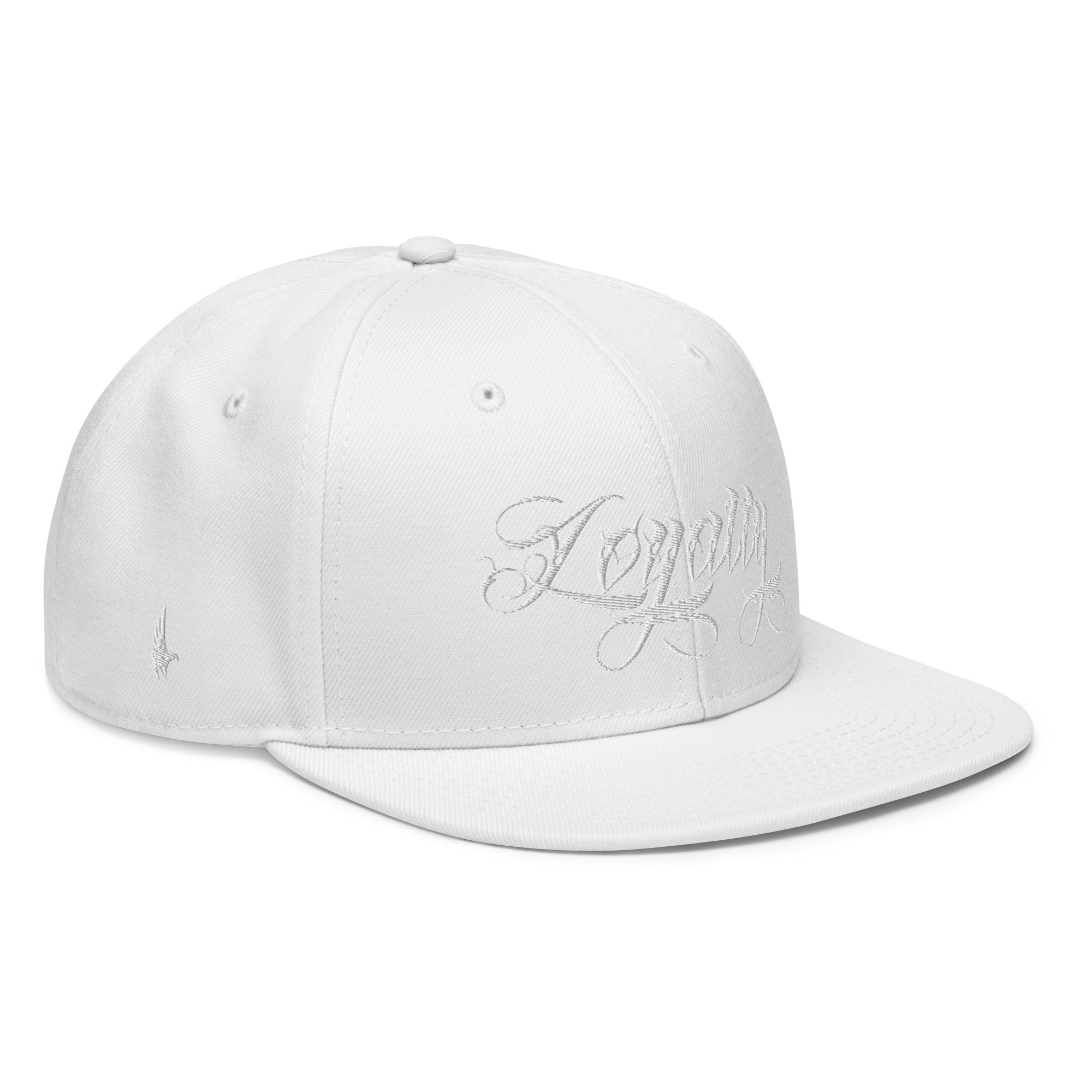 Loyalty Ice Snapback Hat - White / White OS - Loyalty Vibes