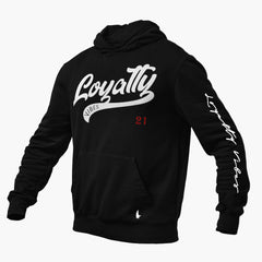 Loyalty Force Graphic Hoodie Black - Loyalty Vibes