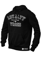 Crest Hoodie Black - Loyalty Vibes