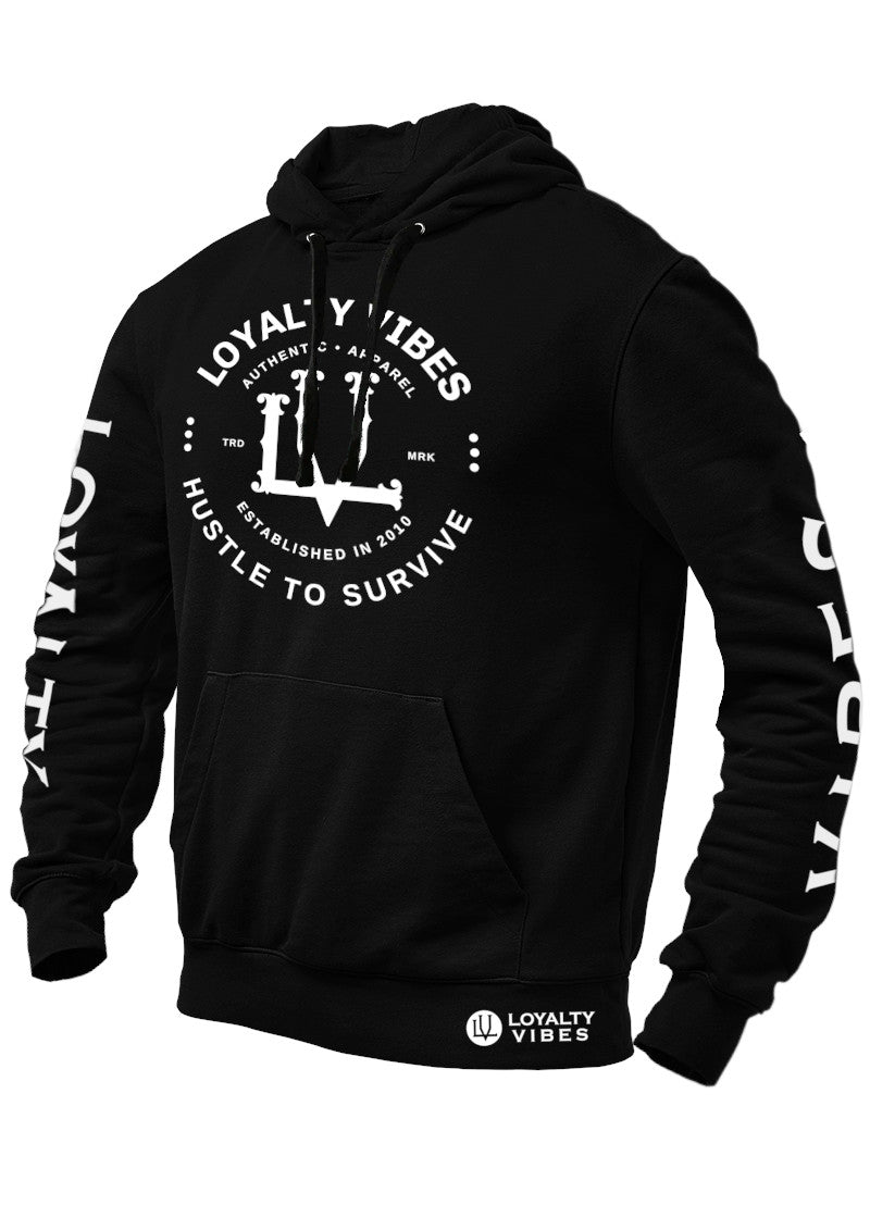 Loyalty Gage Graphic Hoodie Black - Loyalty Vibes