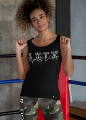 LYTY Logo Women's Tank Top Black - Loyalty Vibes