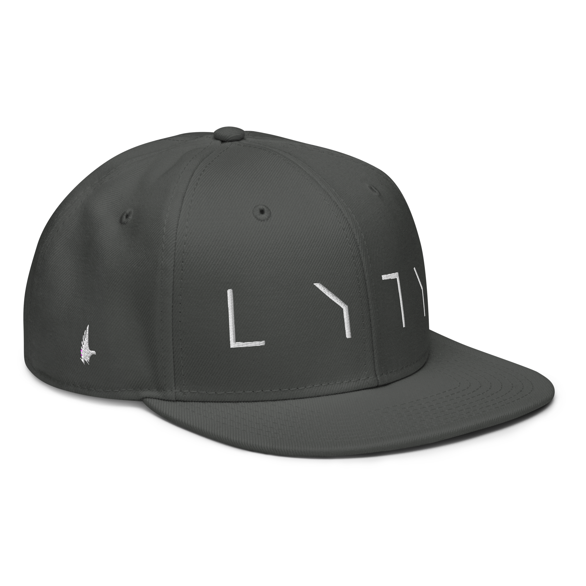 LYTY Snapback Hat Charcoal Grey - Loyalty Vibes