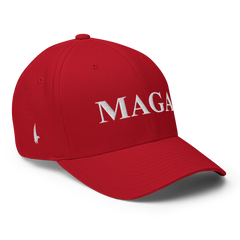 MAGA Fitted Hat Red - Loyalty Vibes