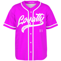 Loyalty Force Baseball Jersey Bubblicious Men's/Unisex - Loyalty Vibes