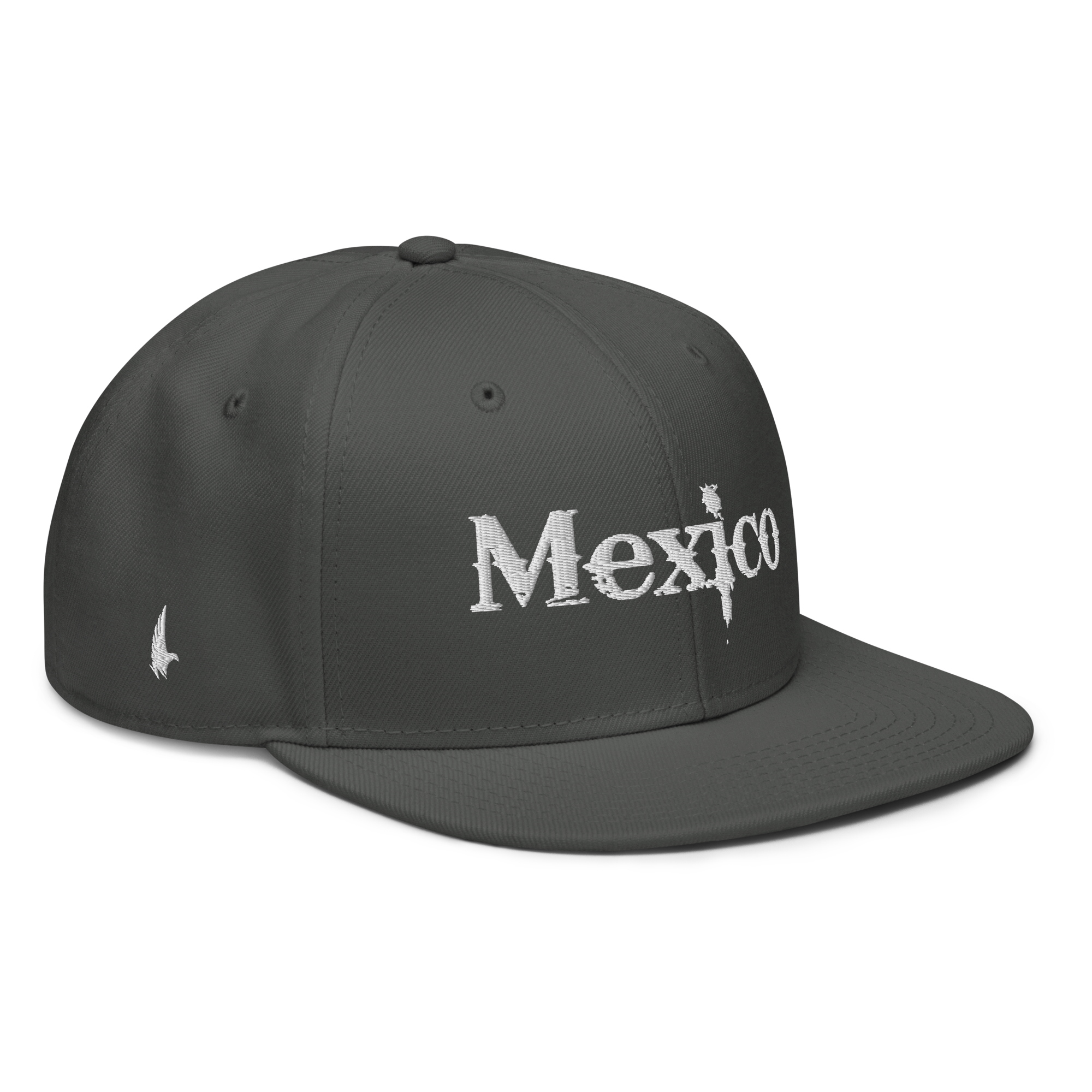 Mexico Snapback Hat - Charcoal Gray OS - Loyalty Vibes