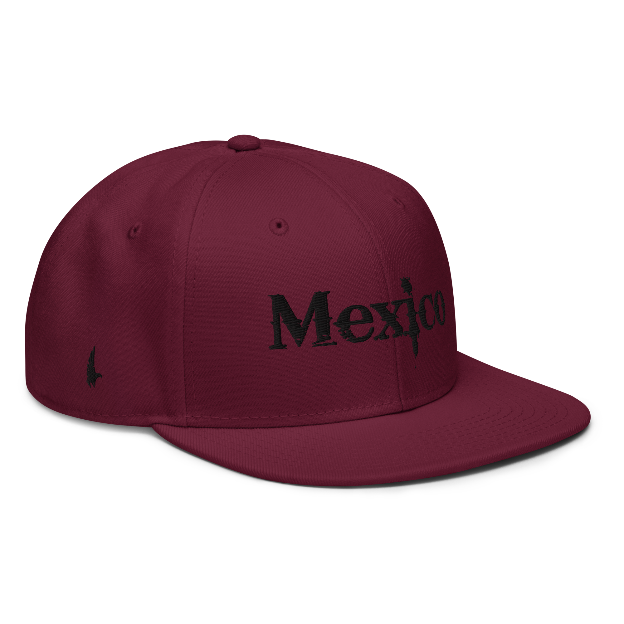 Mexico Snapback Hat - Maroon/Black OS - Loyalty Vibes