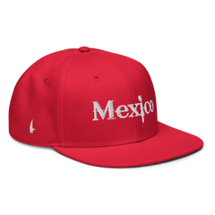 Mexico Snapback Hat - Red OS - Loyalty Vibes