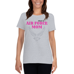 Proud Air Force Mom Shirt Sport Grey - Loyalty Vibes