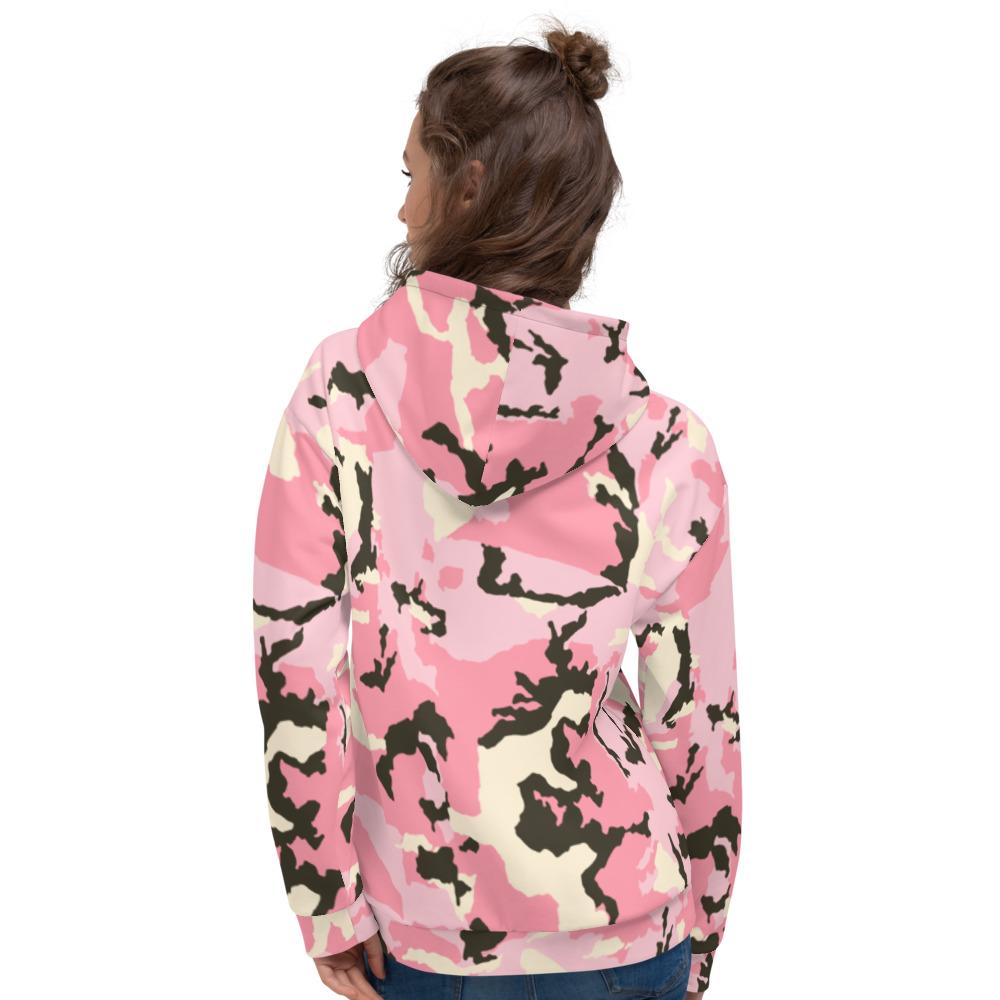 Paws In My Heart Pink Camo Hoodie - Loyalty Vibes