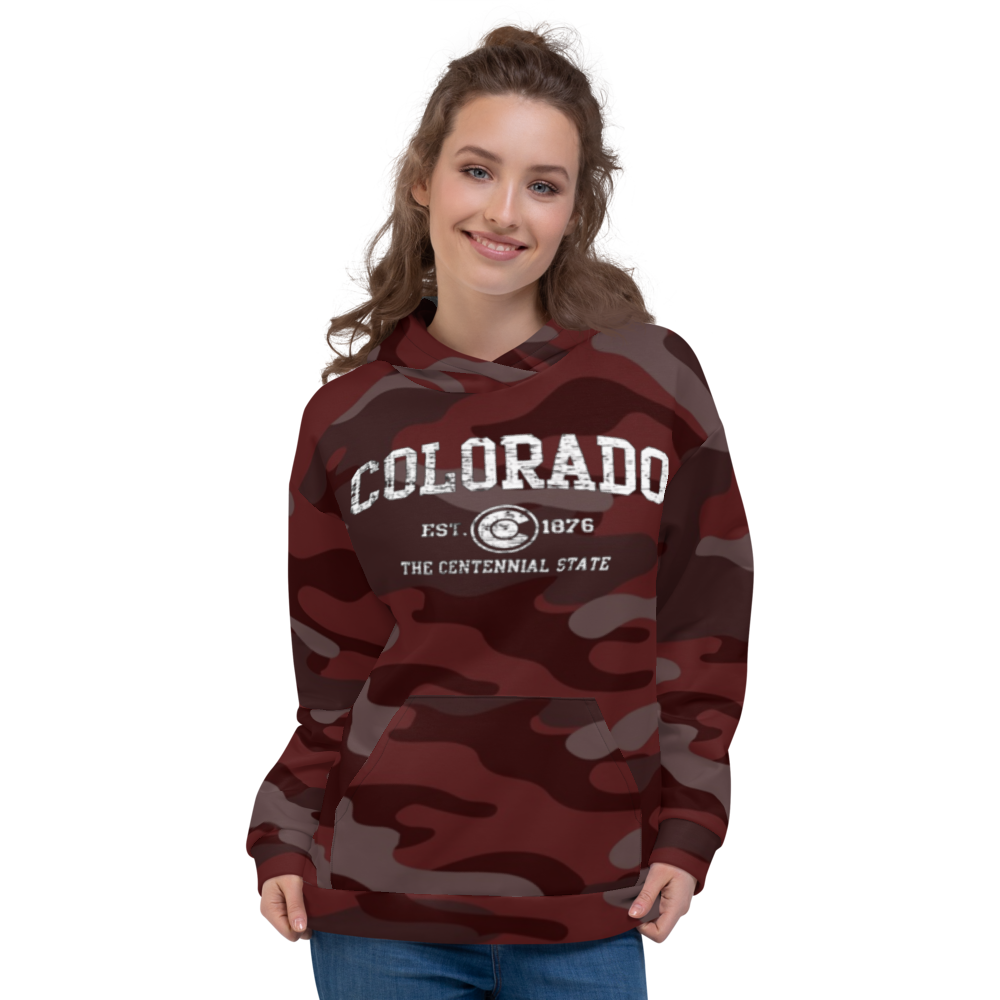 Strike Camo Colorado Hoodie Red Camo - Loyalty Vibes