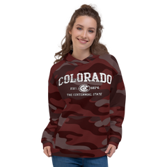 Strike Camo Colorado Hoodie Red Camo - Loyalty Vibes