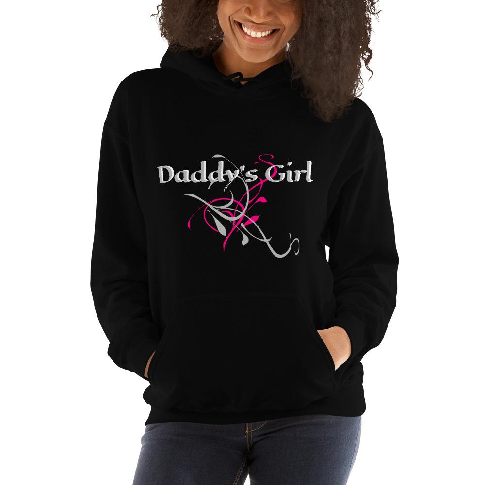 Trudez Daddy's Girl Hoodie Black - Loyalty Vibes