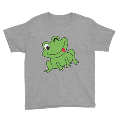 Silly Frog Kids T-Shirt Heather Grey - Loyalty Vibes