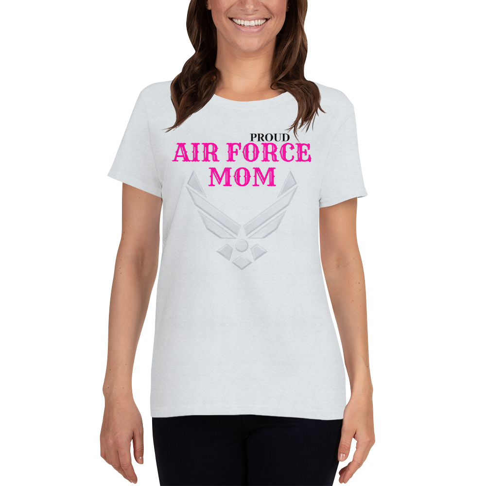 Proud Air Force Mom Shirt Ash - Loyalty Vibes