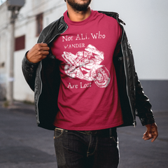 Not All Who Wander Are Lost Tee - Loyalty Vibes