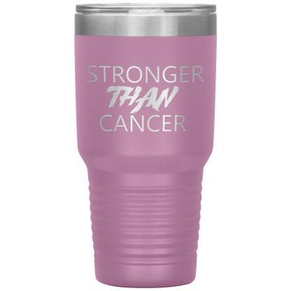 Stronger Than Cancer Ninja Tumbler Light Purple