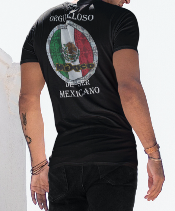 Orgulloso De Ser Mexicano Tee Black - Loyalty Vibes