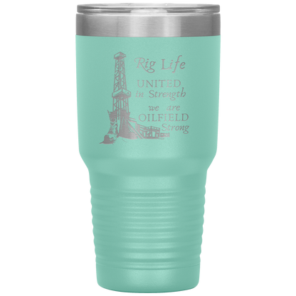 Rig Life Tumbler Teal