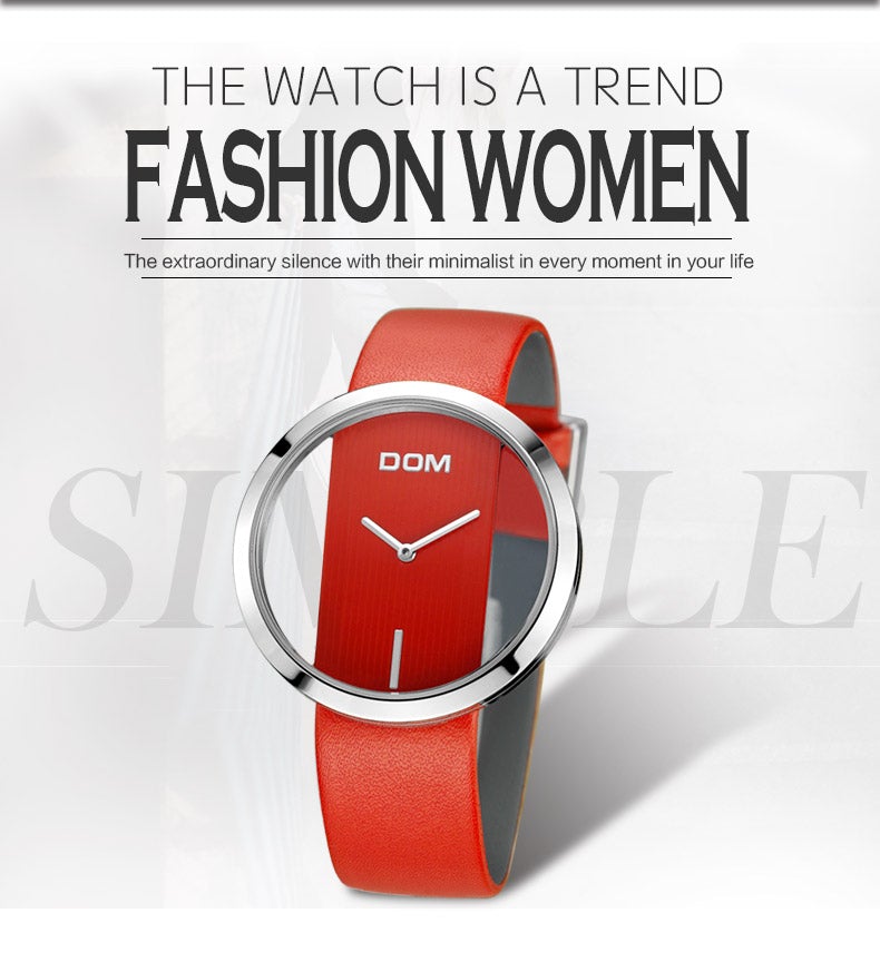 Women's Swiss Hollow Luxury Watch - - Loyalty Vibes