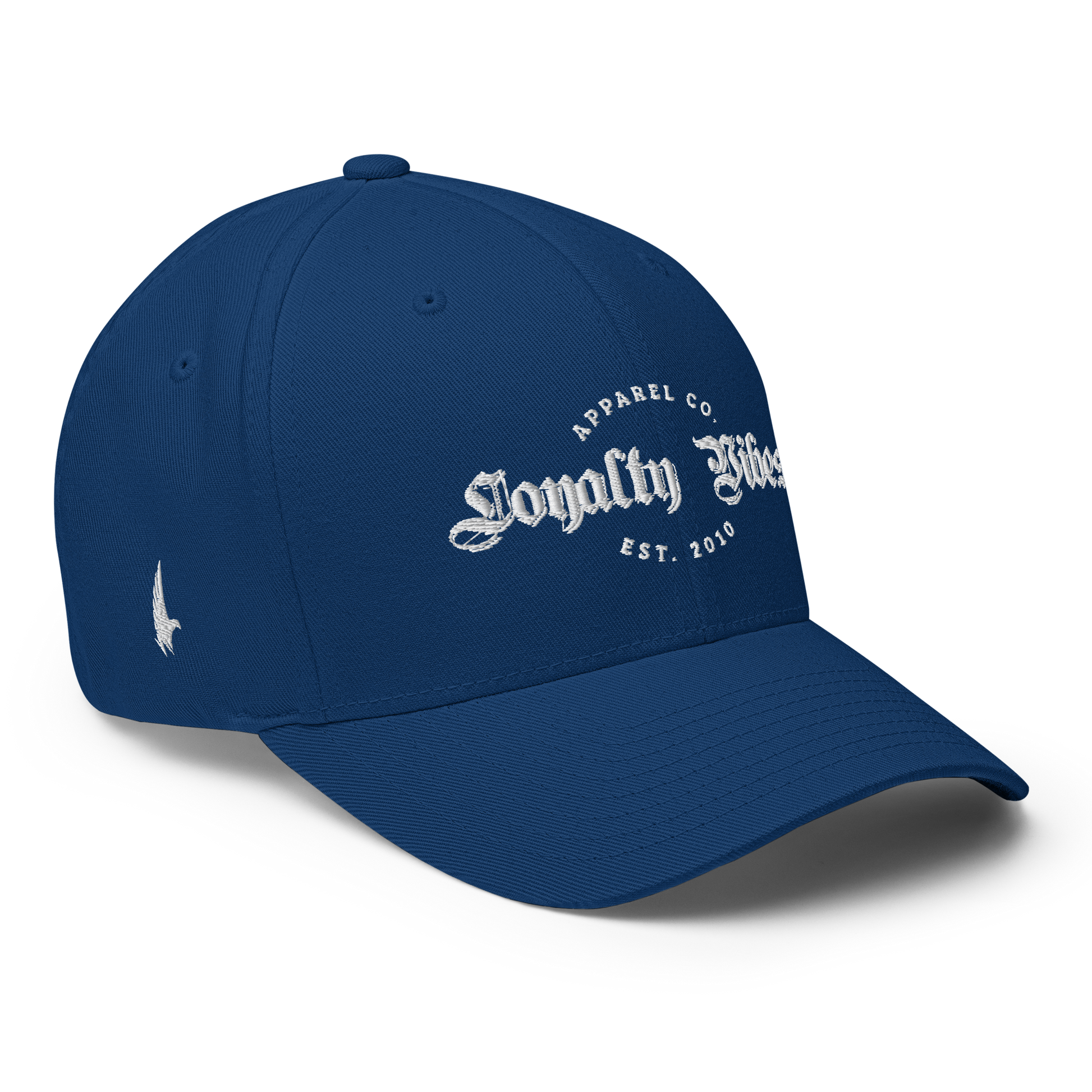 Slade Logo Fitted Hat Blue White - Loyalty Vibes