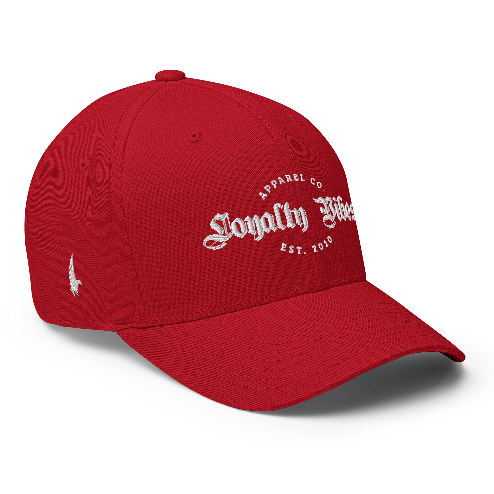 Slade Logo Fitted Hat Red White - Loyalty Vibes