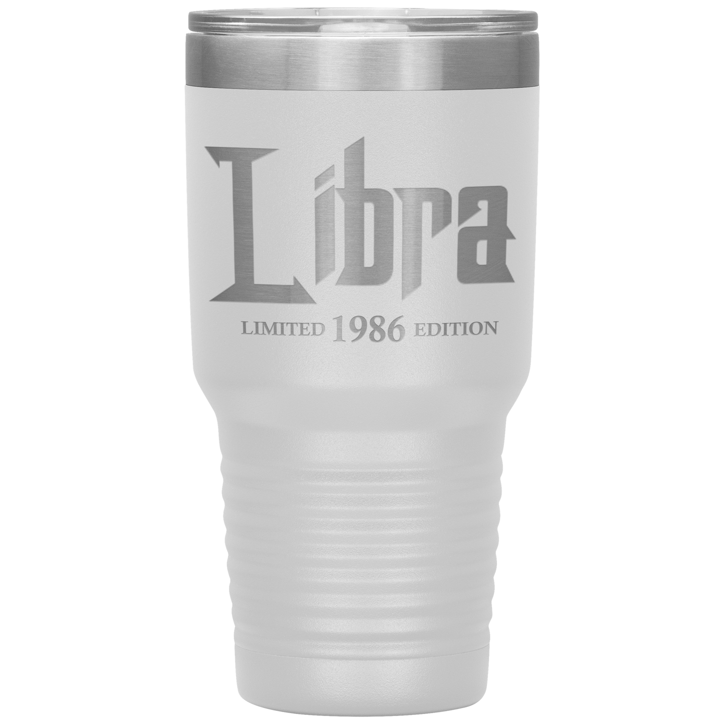1986 Limited Edition Libra Tumbler White