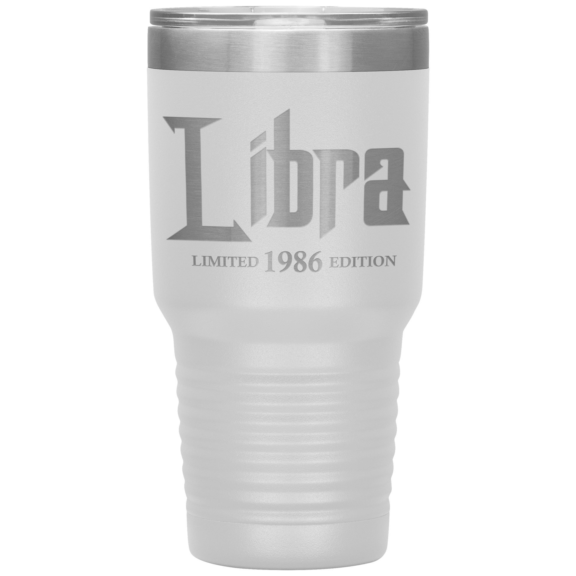 1986 Limited Edition Libra Tumbler White