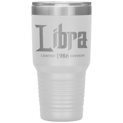 1986 Limited Edition Libra Tumbler White