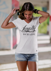 Ruthless Loyalty Is Rare Women's T-Shirt White - Loyalty Vibes