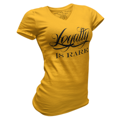 Ruthless Loyalty Is Rare Women's T-Shirt Gold - Loyalty Vibes