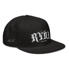 Ryda For Life Snapback Hat - - Loyalty Vibes