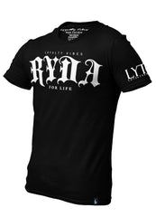 Ryda For Life Graphic T-Shirt Black - Loyalty Vibes