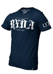 Loyalty Vibes Ryda For Life T-Shirt - Navy Blue - Loyalty Vibes