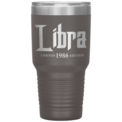 1986 Limited Edition Libra Tumbler Pewter
