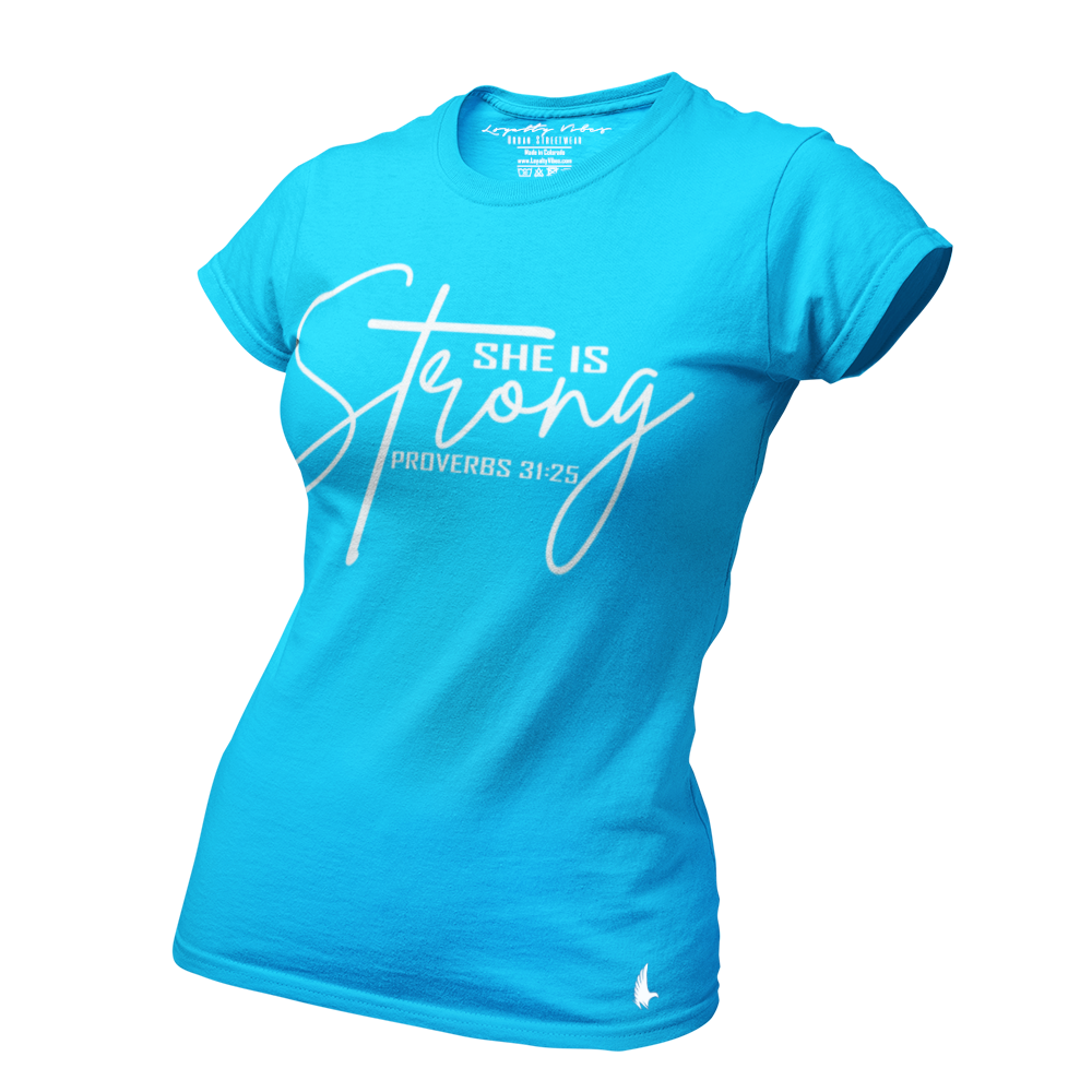 She Is Strong Tee - Loyalty Vibes