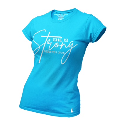 She Is Strong Tee - Loyalty Vibes