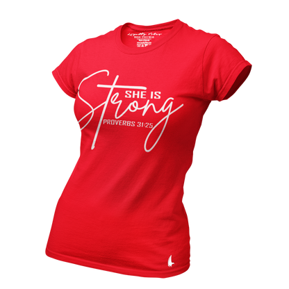 She Is Strong Tee - Loyalty Vibes