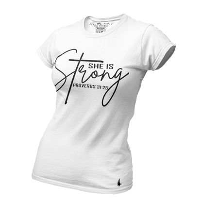 She Is Strong Tee - Loyalty Vibes