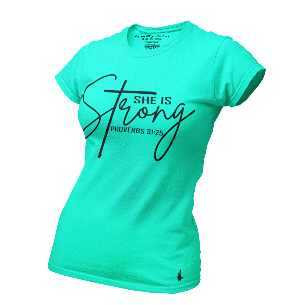 She Is Strong Tee - - Loyalty Vibes