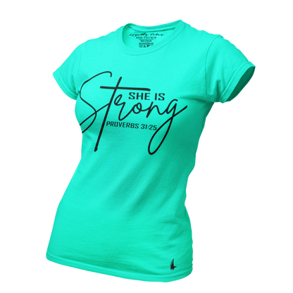 She Is Strong Tee - Loyalty Vibes