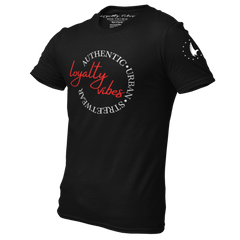 Slider Logo Graphic Tee Black - Loyalty Vibes